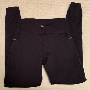 Athleta Black Compression Leggings